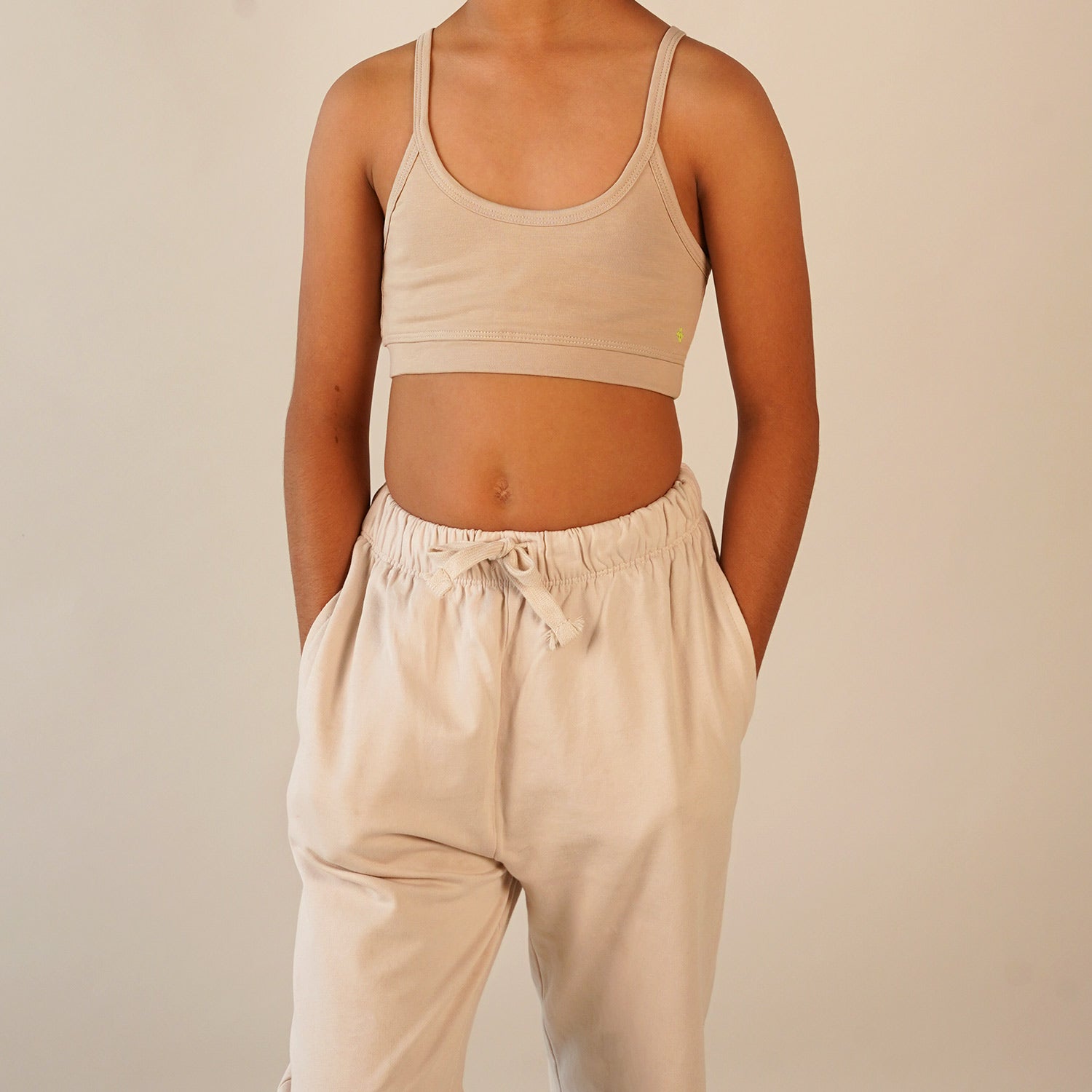 Lock In: Her Active Beginner Teen Bra - Sandy