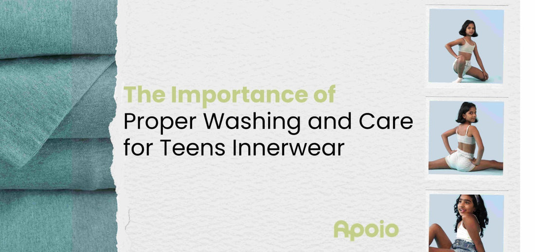Proper washing care for teens innerwear