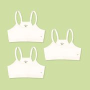 Active Bra Week Set of 3 (White)