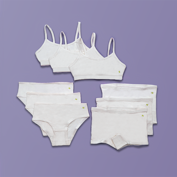 The School Bundle White (8-10 Years)