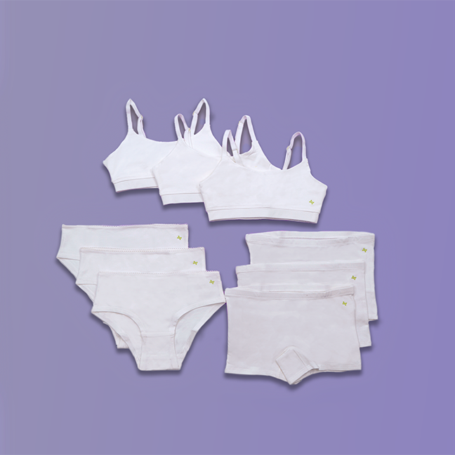 The School Bundle White (11-14 yrs)