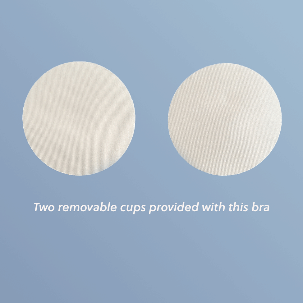 Removable Two bra cups.